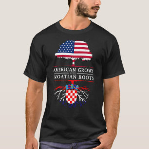 Amerikanische Kultur mit kroatischen Wurzeln - Kro T-Shirt