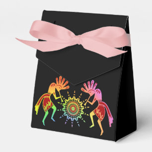 Amerikanische Kultur - Sun Dancing Kokopelli 4 Geschenkschachtel
