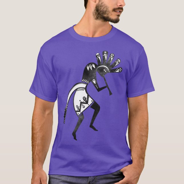 Amerikanische Kultur - Tanzen Kokopelli 1 T-Shirt (Vorderseite)