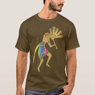 Amerikanische Kultur - Tanzen Kokopelli 5 T-Shirt