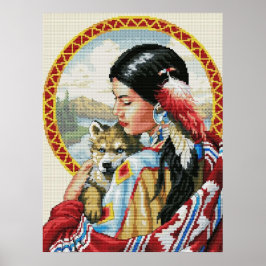 Amerikanische Kunst Poster