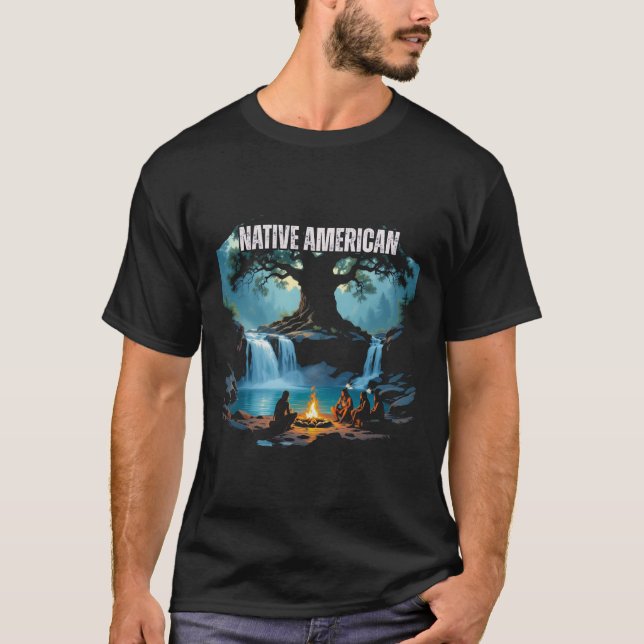 Amerikanische Kunst T-Shirt (Vorderseite)
