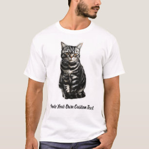 Amerikanische Kurzhaar Katze Erstellen Sie Ihren E T-Shirt