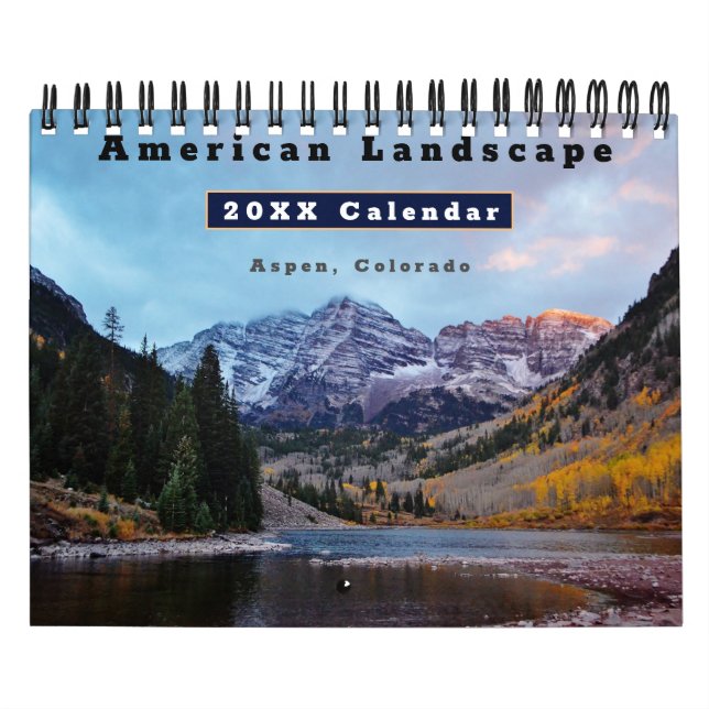 Amerikanische Landschaft Kalender (Titelbild)