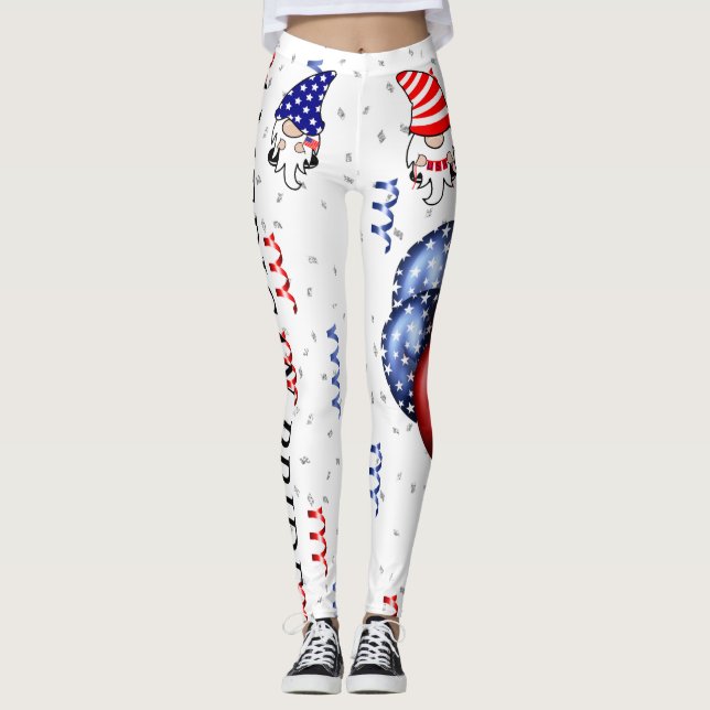 AMERIKANISCHE LEGGINGS (Vorderseite)