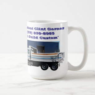Amerikanische LKW-u. Anhänger-kundenspezifische Tasse