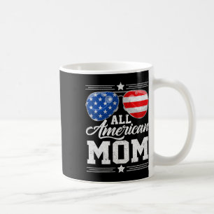 Amerikanische Mama am 4. Juli Muttertag schwül Fam Kaffeetasse