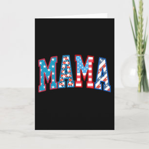 Amerikanische Mama Frohes 4. Juli Karte