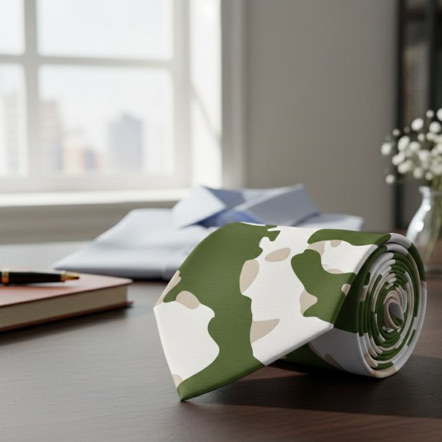 Amerikanische Militäroperation zur grünen Camoufla Krawatte (US Military Camouflage Green Camo Neck Tie)