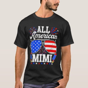 Amerikanische Mimi 4. Juli Sonnenbrille Familie T-Shirt