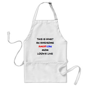 amerikanische Mom, großartig Schürze