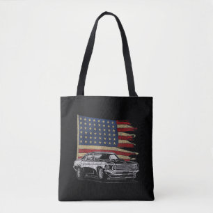 Amerikanische Muscle Sports Car Muscle Car Flagge