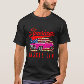 Amerikanische Muskelkater Männer Frauen Erwachsene T-Shirt