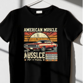 Amerikanische Muskulatur T-Shirt