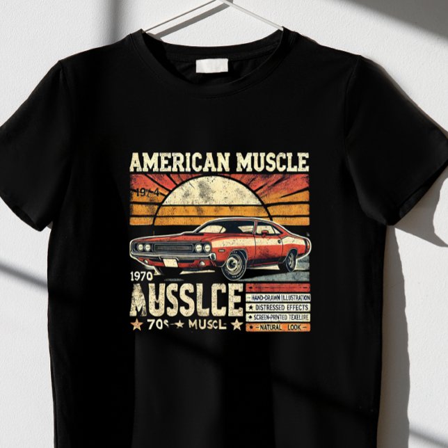 Amerikanische Muskulatur T-Shirt (Von Creator hochgeladen)