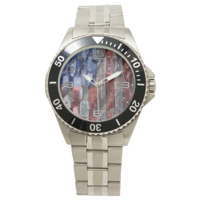 Amerikanische Ohrenwache Armbanduhr (Vorderseite)