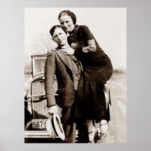 Amerikanische Outlaws Bonnie & Clyde The Barrow Ga