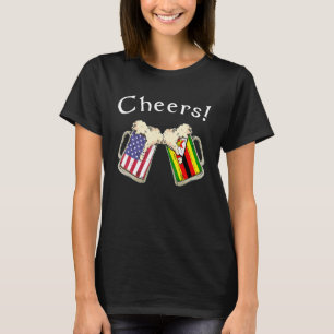 Amerikanische Patriot Grown Country Cheers B T-Shirt