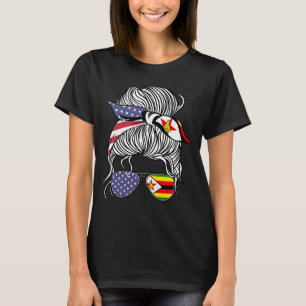 Amerikanische Patriot Grown Proud Women Girl T-Shirt