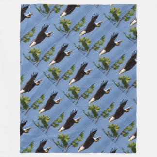 amerikanische patriotische Kunst Fleecedecke