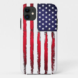 Amerikanische patriotische Schmutzflagge Case-Mate iPhone Hülle