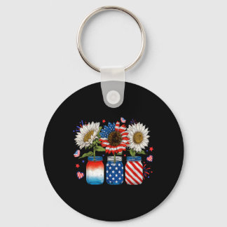 Amerikanische patriotische USA-Flaggen-Gläser mit  Schlüsselanhänger