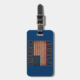 Amerikanische Patriotismus-Flagge Gepäckanhänger