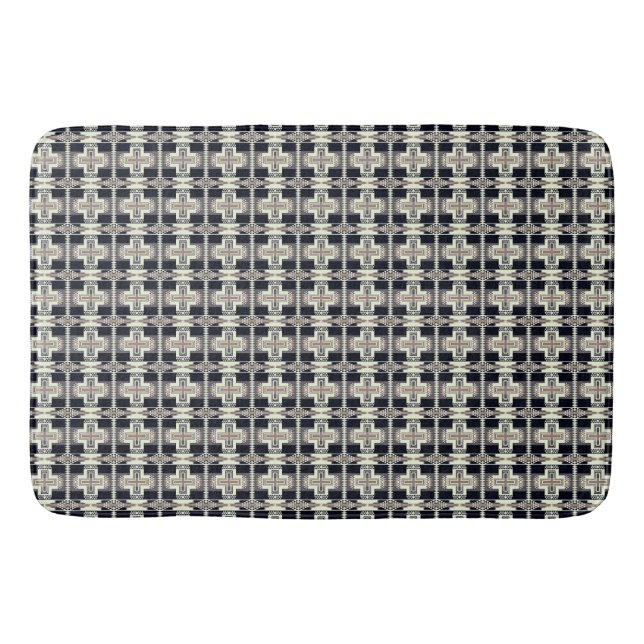 Amerikanische Pattern-Badematte Badematte (Vorderseite)