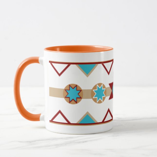 Amerikanische Pattern-Tasse Tasse (Links)