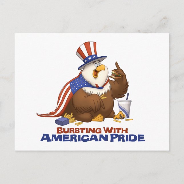 Amerikanische Postkarte (Vorderseite)