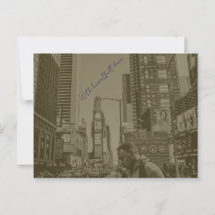 Amerikanische Postkarte im Vintagen Stil