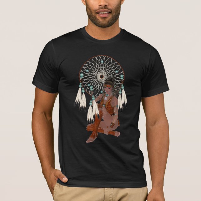 Amerikanische Princess Dreamcatcher-Shirt T-Shirt (Vorderseite)