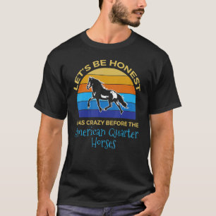 Amerikanische Quarter Horse Vintage Bekleidung  Re T-Shirt