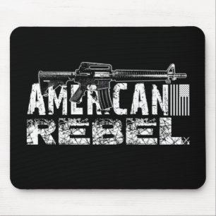 Amerikanische Rebellen AR-15 Mousepad