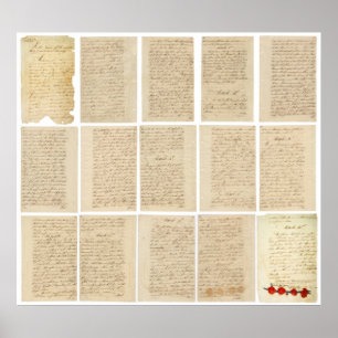 Amerikanische Revolution 1783 Vertrag von Paris Al Poster