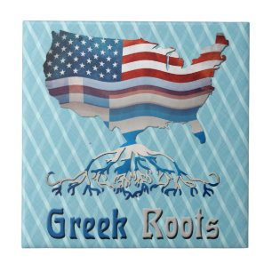 Amerikanische Roots Tile Fliese