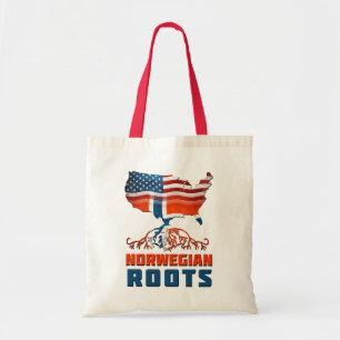 Amerikanische Roots Tote Tasche