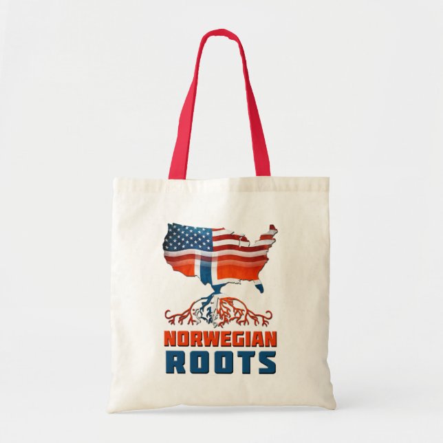 Amerikanische Roots Tote Tasche (Vorne)