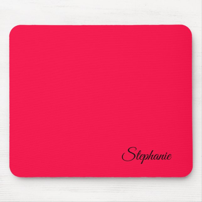 Amerikanische Rose Mousepad (Vorne)