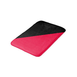 Amerikanische Rose und Schwarze Farben Badematte
