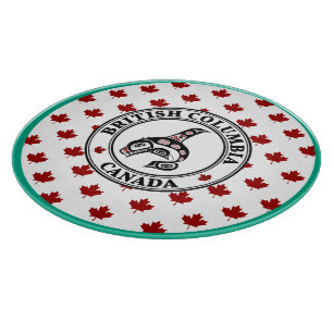 Amerikanische Rote Schwarze Kunst Schneidebrett