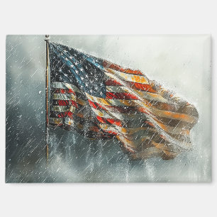 Amerikanische Schlachtflagge Magnet