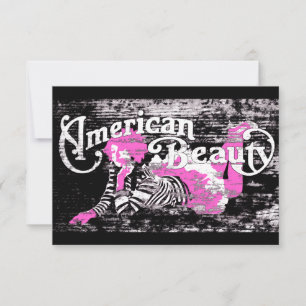 amerikanische Schönheit Einladung