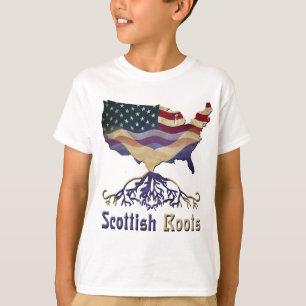 Amerikanische schottische Wurzeln T-Shirt