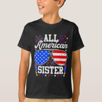 Amerikanische Schwester 4. Juli Sonnenbrille Famil