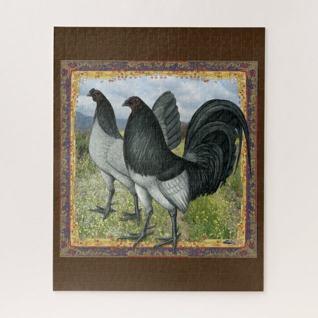 Amerikanische Spiele: Self Blue oder Dun Puzzle (Vertikal)