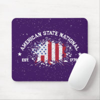Amerikanische Staat Nationale Friedensflagge Plats