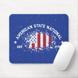 Amerikanische Staat Nationale Friedensflagge Plats Mousepad