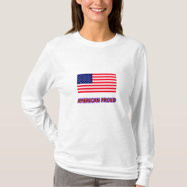 Amerikanische Stolz auf das MUSEUM Zazzle-Template T-Shirt