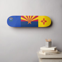Amerikanische Südwestflaggen Skateboard